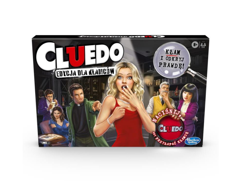 Hasbro Cluedo Liars Edycja dla Kłamców